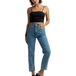 Abrand Womens 26 Venice Straight High Rise 90s Classic Relaxed Revolve Y2K NWT